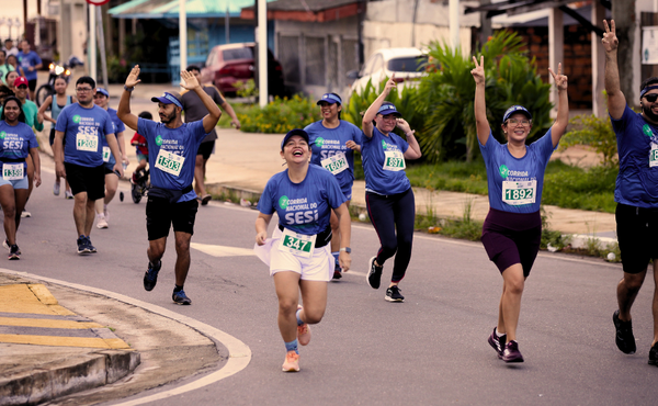 2ª Corrida Nacional do SESI reúne mais de 2 mil pessoas nas ruas de