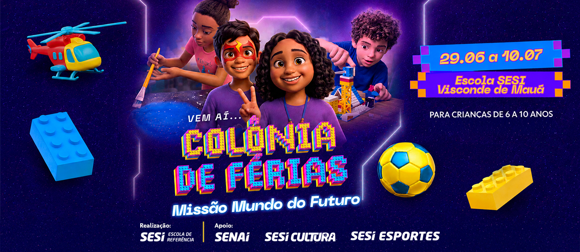 COLÔNIA DE FÉRIAS 2026